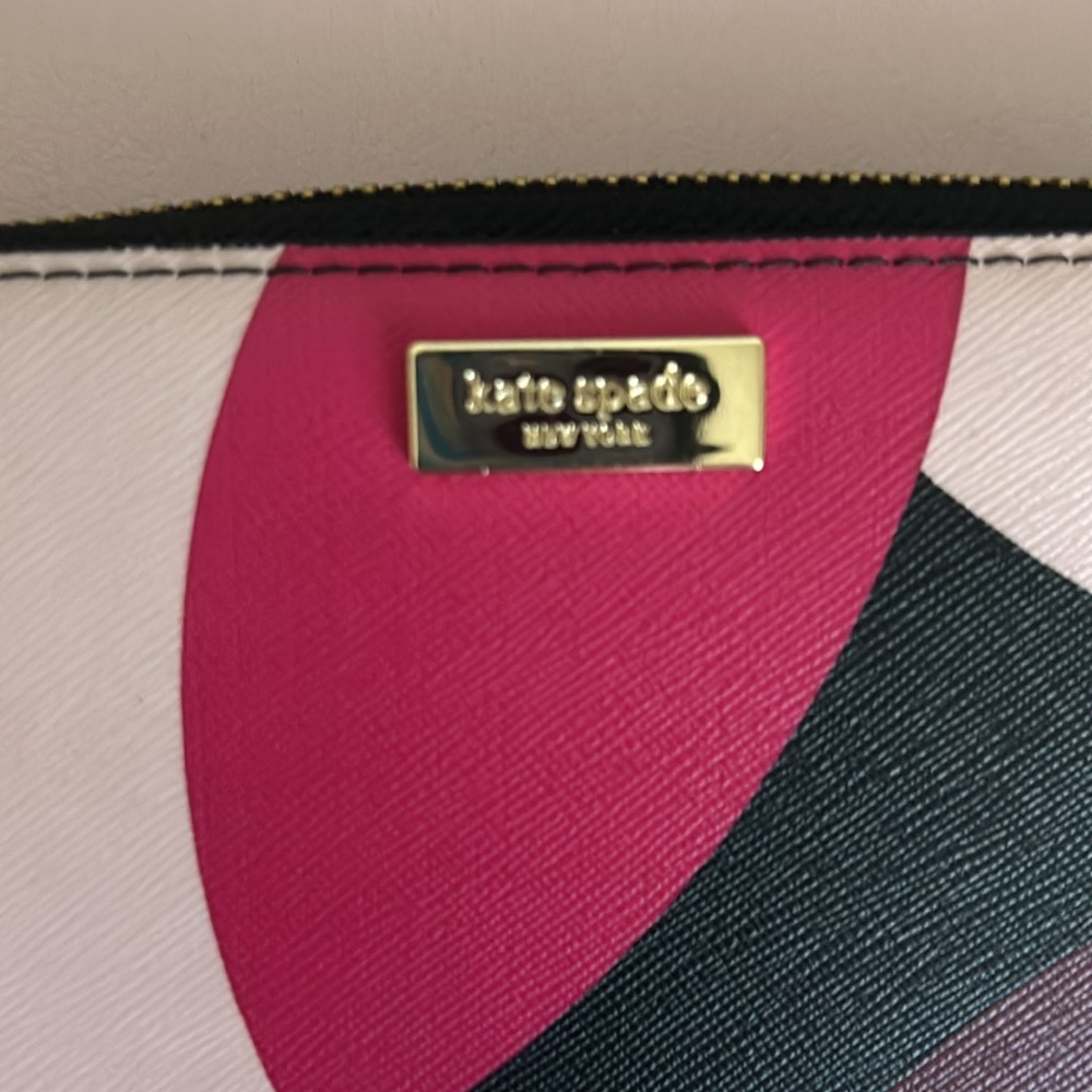 Kate spade multicolored wallet